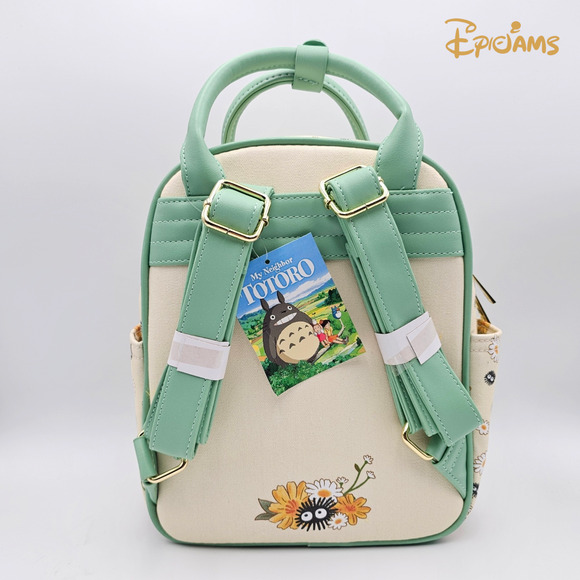 Studio Ghibli My Neighbor Totoro Soot Sprites Coin Pouch Mini Backpack Bag New - Picture 5 of 5